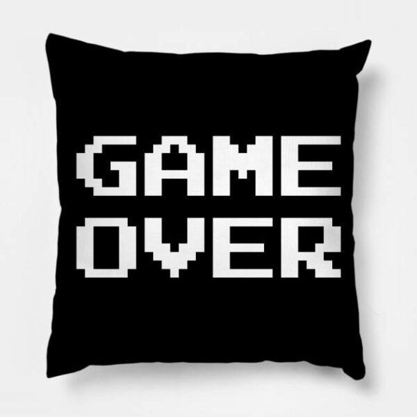 Game Over - Arcade Playroom Pillow