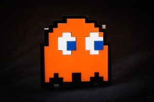 Pac-Man Orange Ghost