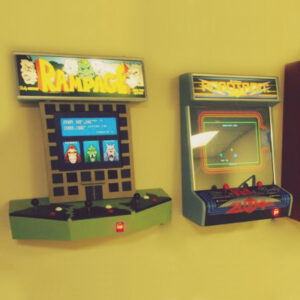 Wall Mountable Arcade Systems