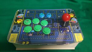 Pacman Theme Green Buttons – Arcade HDMI joystick 1 Player 10.000+ MAME Games